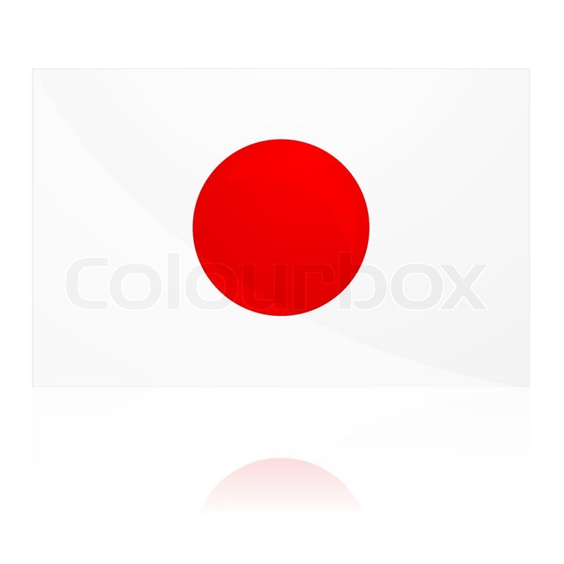 800x800 Illustration Of Red Dot With White Background Stock Vector