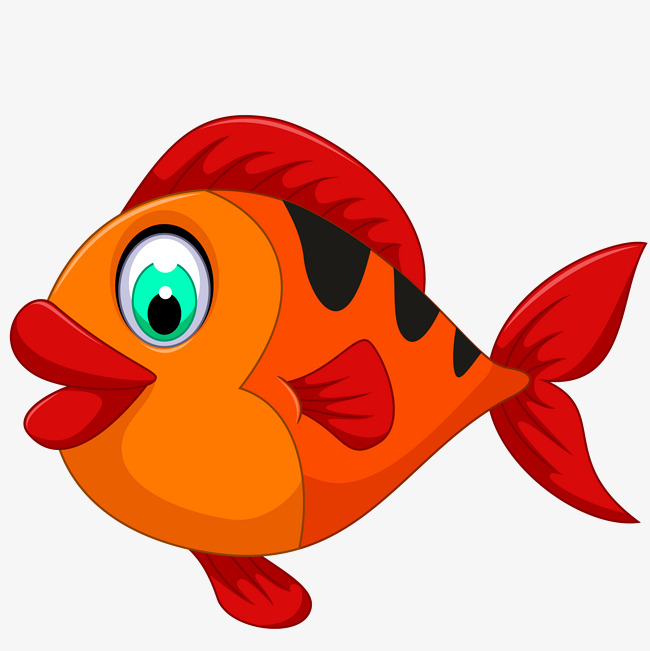 650x651 Cartoon Fish Vector Big Red Lips, Cartoon Vector, Fish Vector