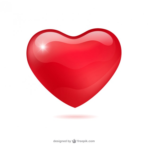 626x626 Red Heart Vector Free Download