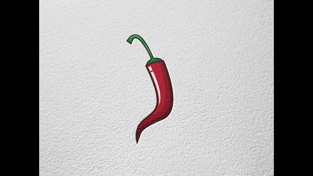 1280x720 Red Pepper Vector Adobe Illustrator Tutorial