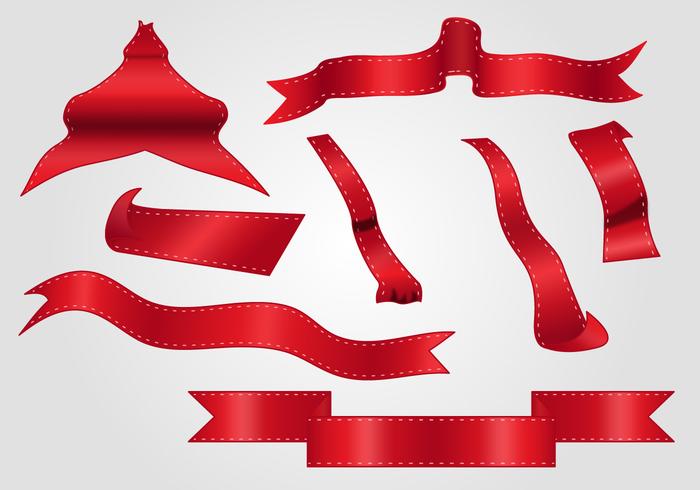 700x490 Red Ribbon Free Vector Art