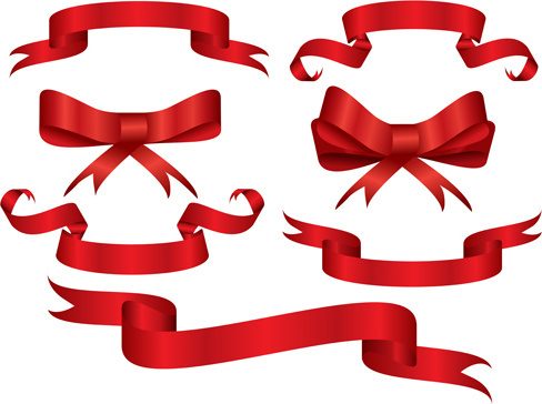 488x364 Red Ribbon Banner Free Vector Download (18,130 Free Vector) For