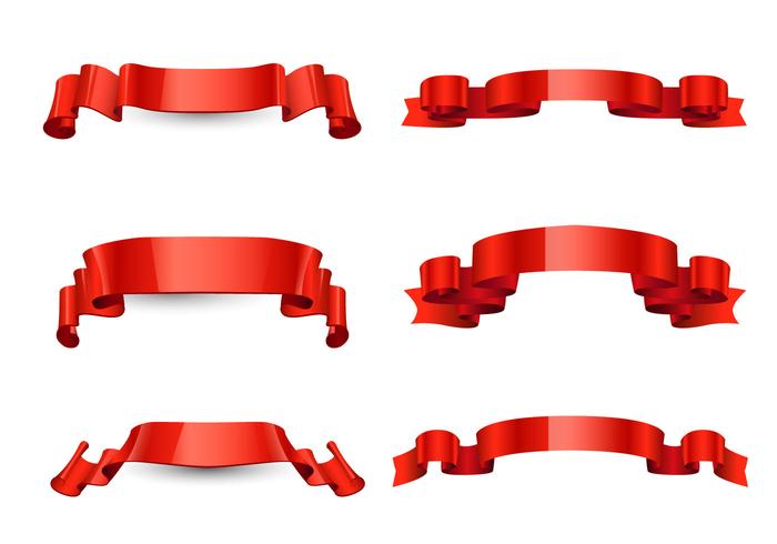 700x490 Free Red Ribbon Vector