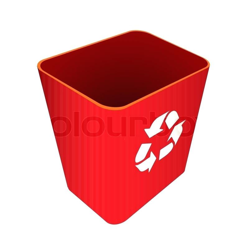 800x800 Red Wastebasket Giant Red Solo Cup Trash Can