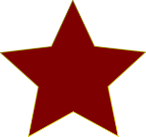 300x282 Red Star Clip Art
