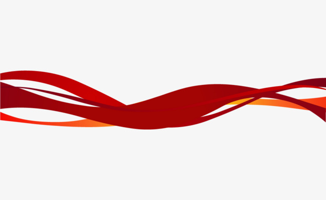 650x400 Vector Painted Red Ribbon, Ribbon Vector, Vector, Hand Painted Png