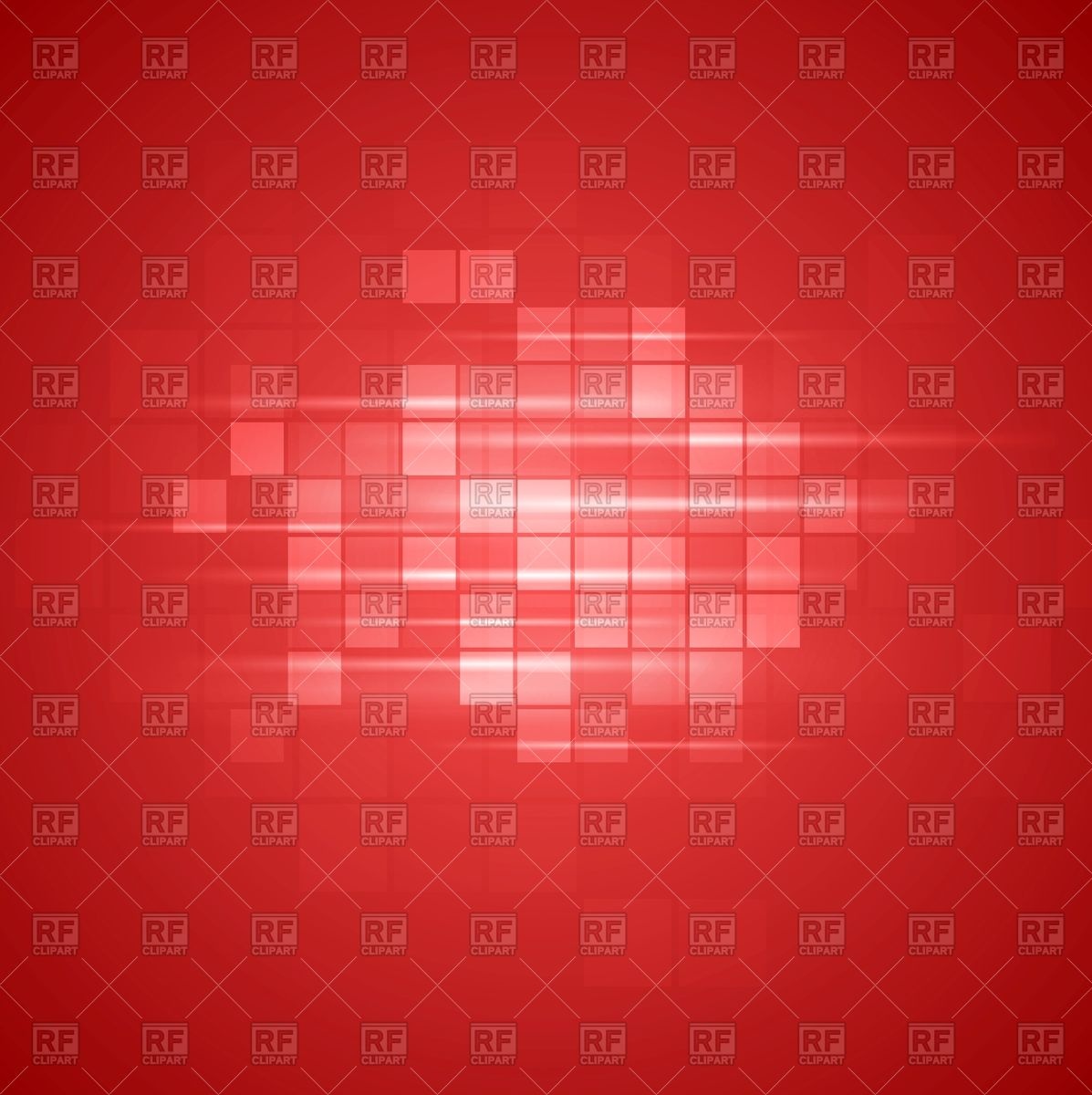 1197x1200 Red Tech Background With Squares Vector Image Vector Artwork Of