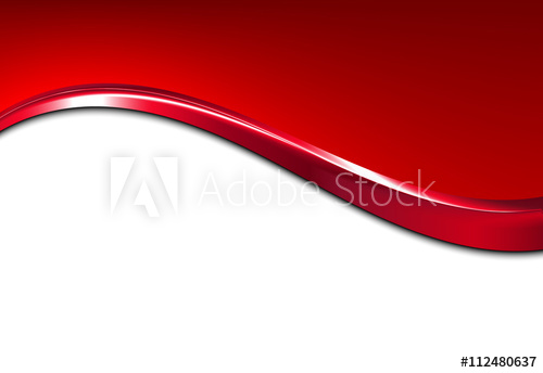 500x344 Red Vector Metal Background With Wave And Space For Your Text