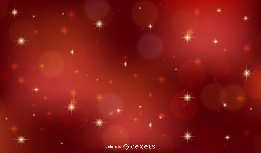 900x529 Red Vector Xmas Background With Stars