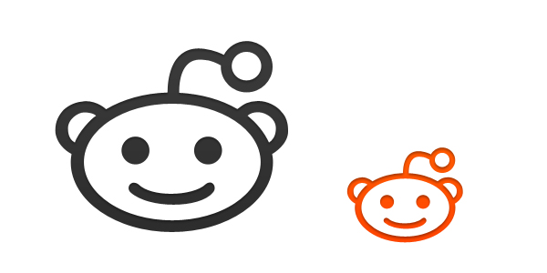 600x300 Reddit Icon Vector