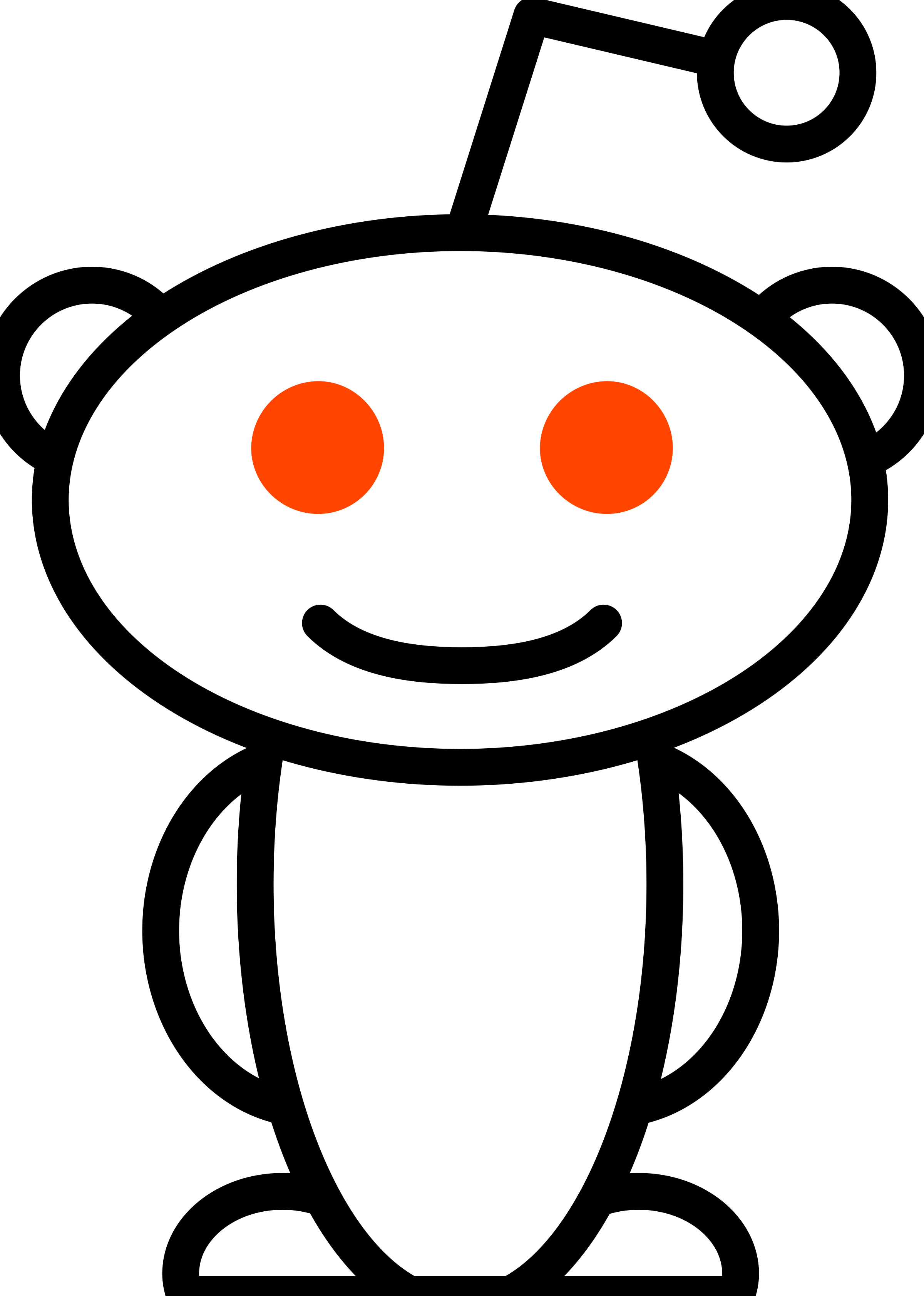 2400x3367 Reddit Alien Logo Png Transparent Amp Svg Vector