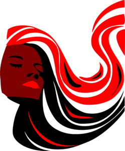 249x300 Red Head Woman Clip Art