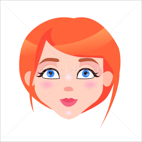 600x600 Redhead Stock Vectors, Illustrations And Cliparts Stockfresh