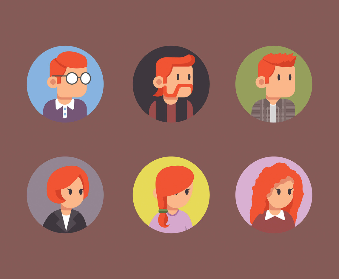 1136x936 Redhead Vector Vector Art Amp Graphics