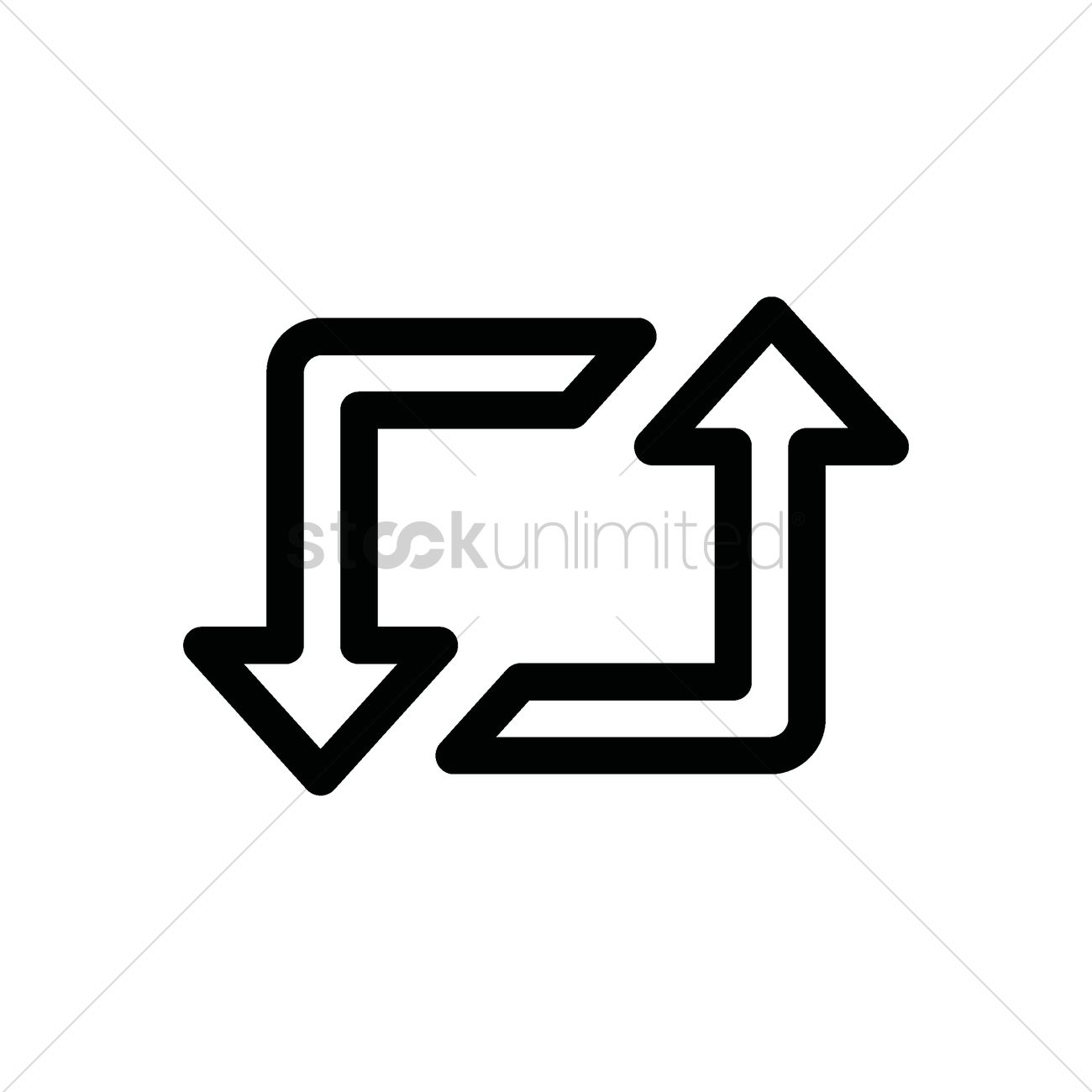 1300x1300 Refresh Icon Vector Image