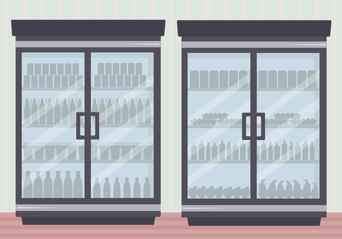 700x490 Refrigerator Vector