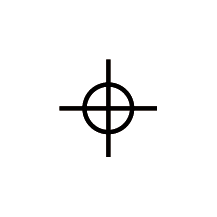 217x217 Registration Mark Vector