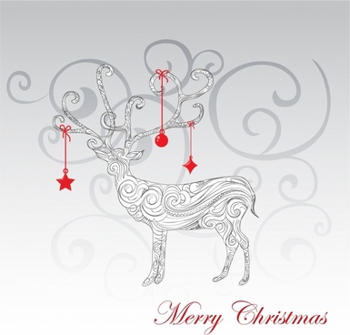 385x368 Reindeer Vector Free Free Vector Download (279 Free Vector) For