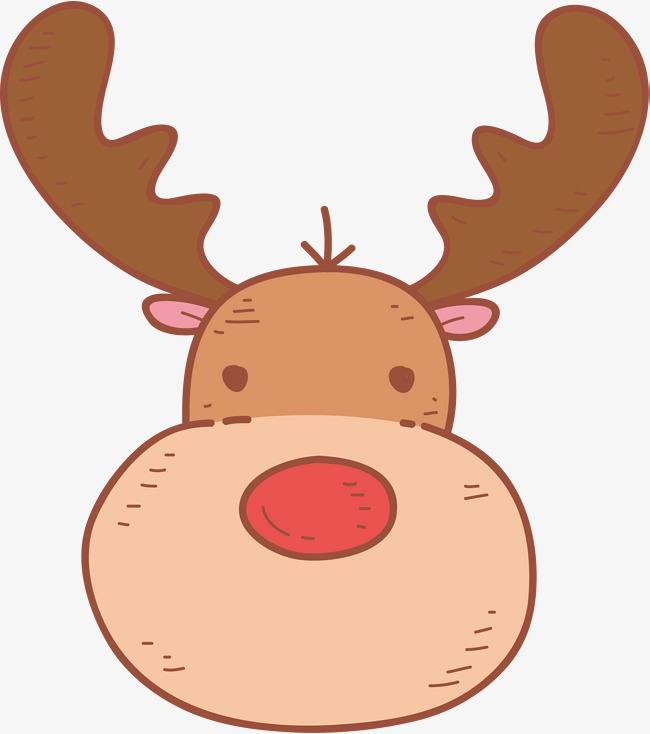 650x734 Cute Cartoon Reindeer, Cartoon Vector, Vector Png, Reindeer Png