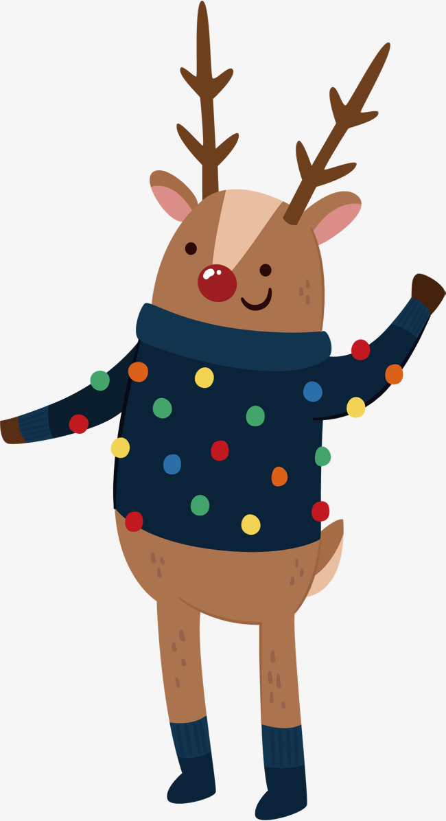 650x1196 Greeting Reindeer, Vector Png, Reindeer Png And Vector For Free