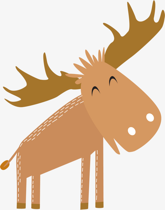 650x826 Brown Reindeer Vector, Reindeer, Animal, Hand Png And Vector For