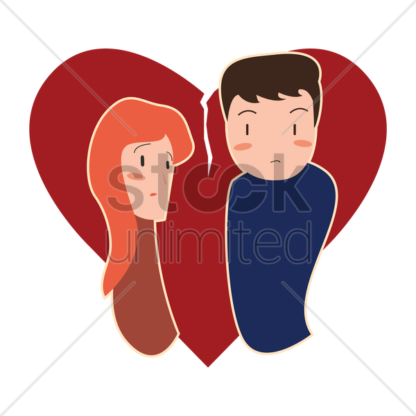 600x600 Couple In A Romantic Relationship Vector Image