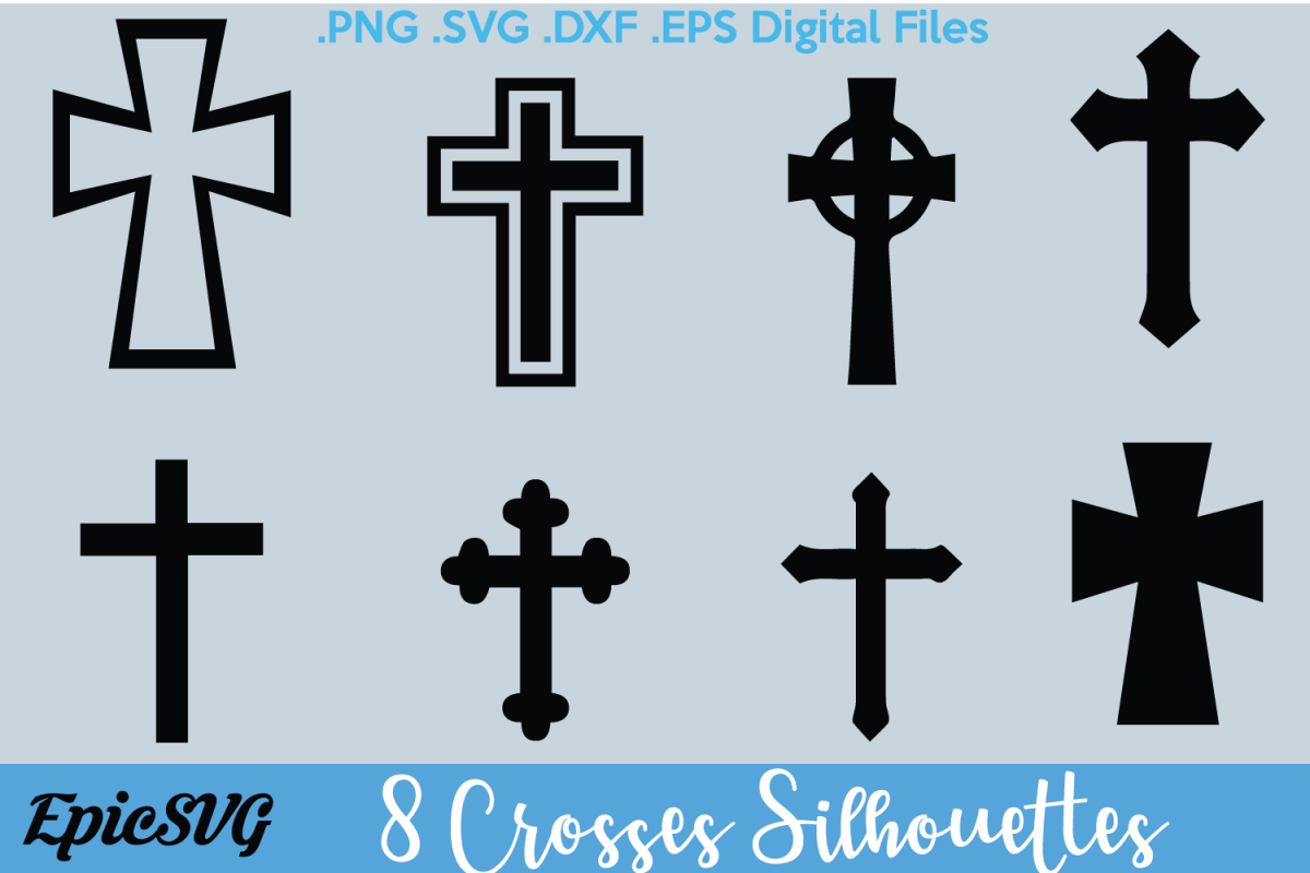 1200x800 Religion Crosses .svg .dxf Vector C Design Bundles