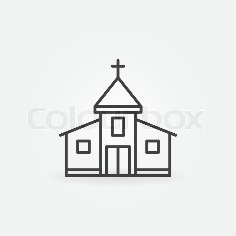800x800 Church Building Icon