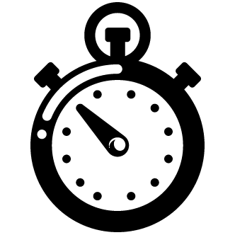 332x332 Vector De Reloj