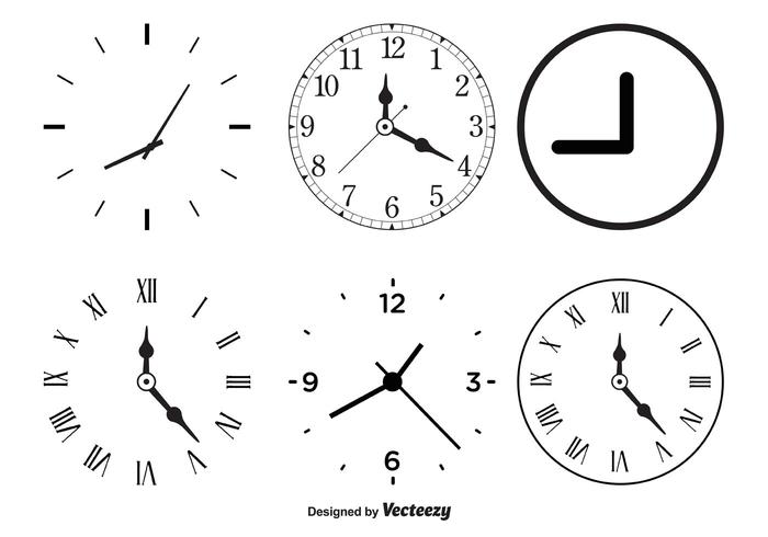 700x490 Vector Formas De Reloj