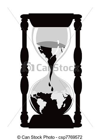 337x470 Vector.reloj De Arena Del Mundo. Mix Tattoos