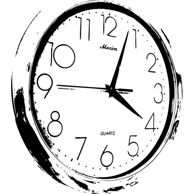 660x660 Clock Free Vector