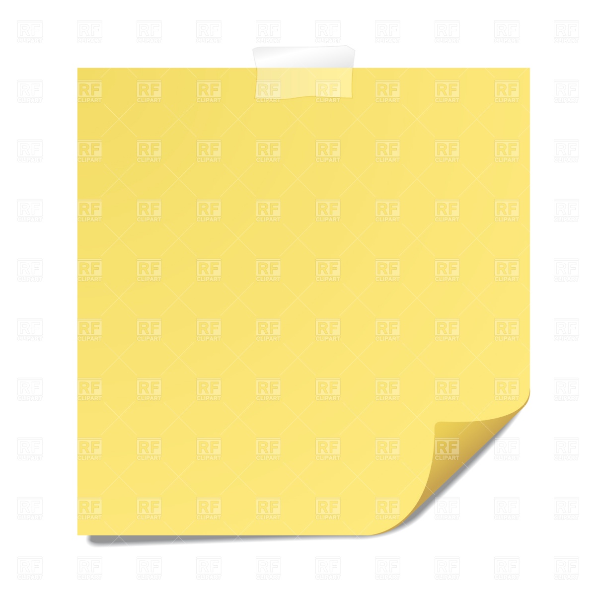 1200x1200 Reminder Note Vector Image Vector Artwork Of Borders And Frames