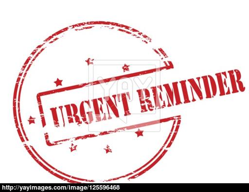 512x395 Urgent Reminder Vector