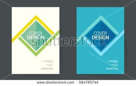 450x286 Simple Book Cover Design Template Creative Annual Report Free