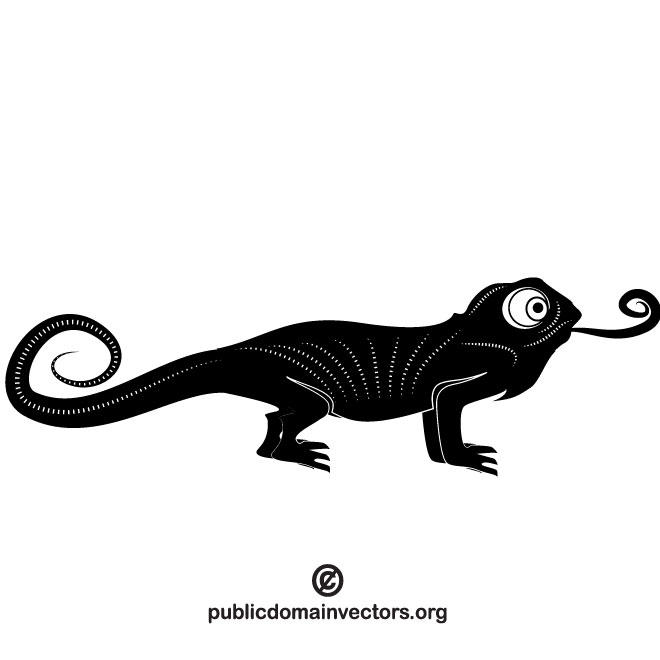 660x660 Lizard Vector Clip Art