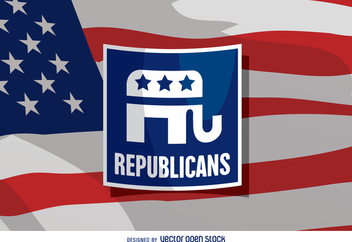 352x242 Republican And Democrat Party Symbols Free Vector Download 366165