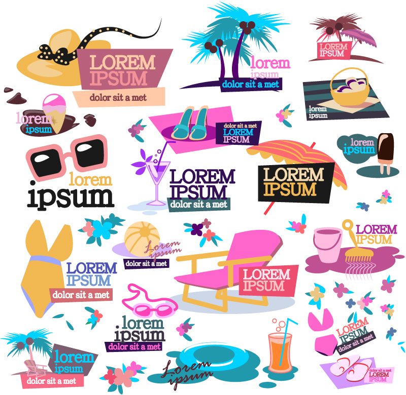 800x780 Cartoon Resort Icon Vector Material Cartoon,resort,icon,vector