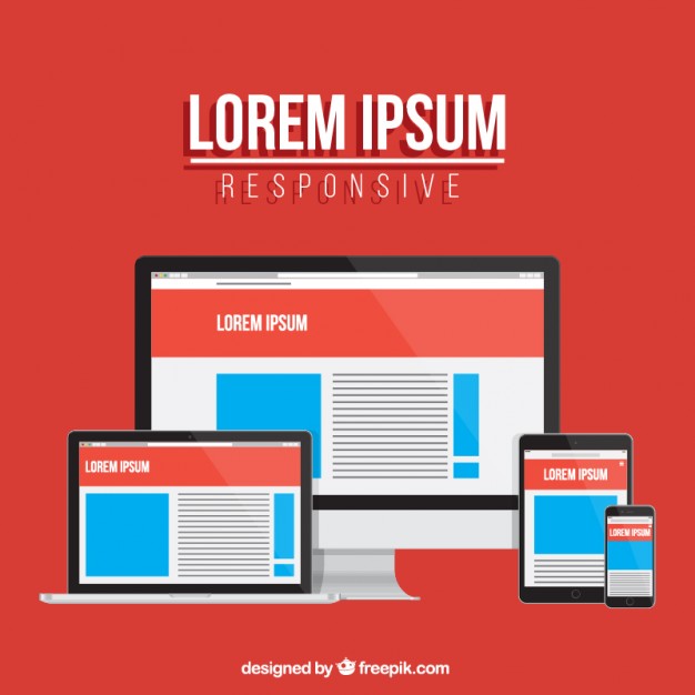 626x626 Responsive Web Vector Free Download