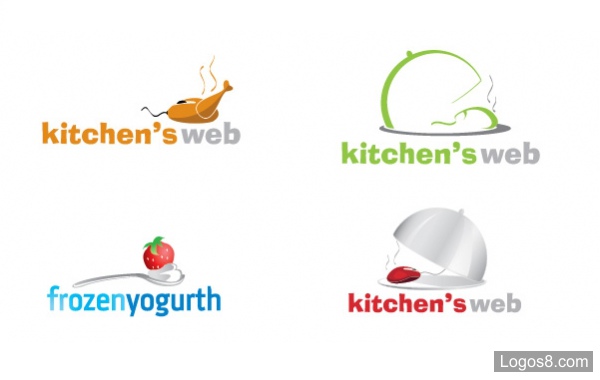 600x380 Kitchen And Restaurant Logos Templates Pack Logo Design
