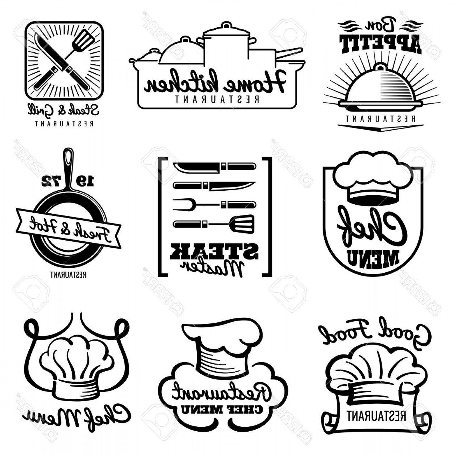 1558x1560 Restaurant Vector Art Geekchicpro