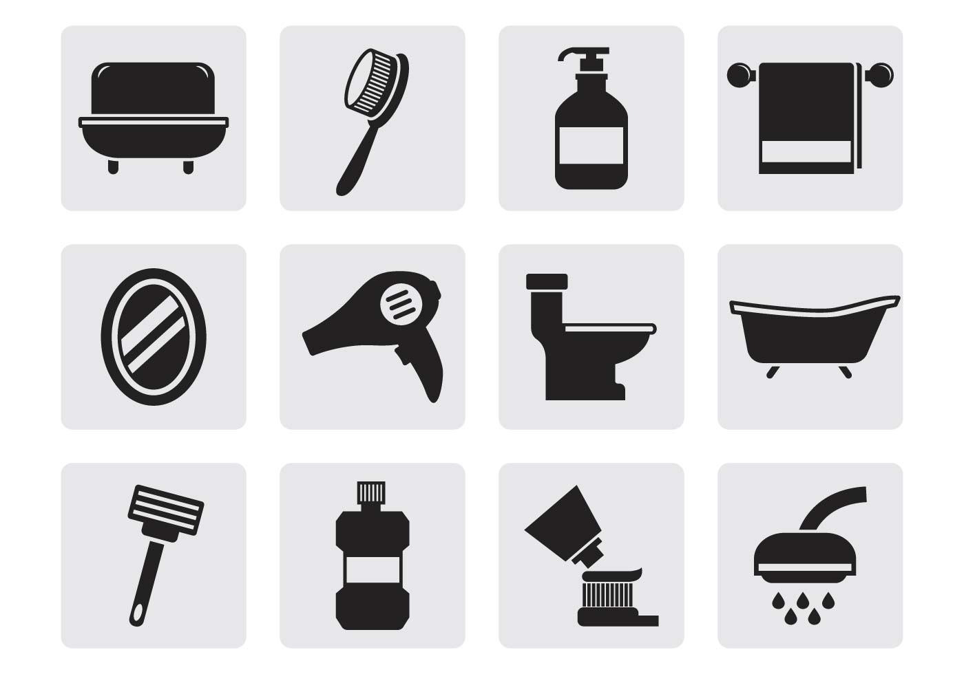 1400x980 Toilet Icon Vector