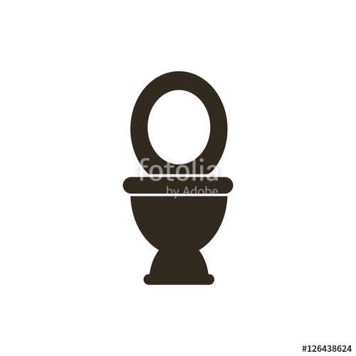 500x500 Toilet Icon Vector Stock Image And Royalty Free Vector Files On