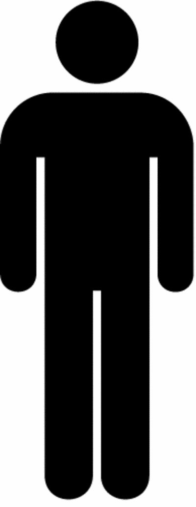 400x1033 Toilet Clipart Symbol