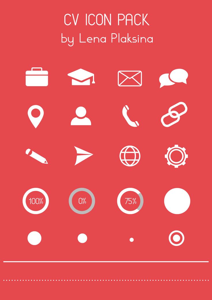 736x1040 This Is A Free Collection Of Vector Icons Suitable For Cv And