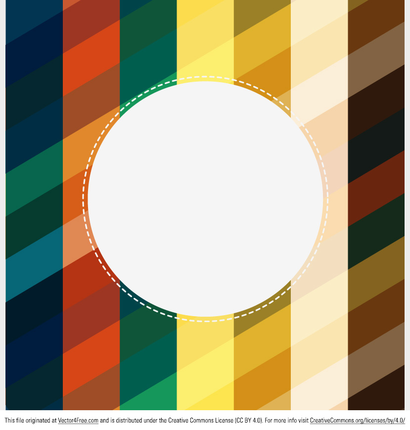 829x869 Free Retro Colorful Background Vector