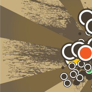 300x300 Retro Background Vector