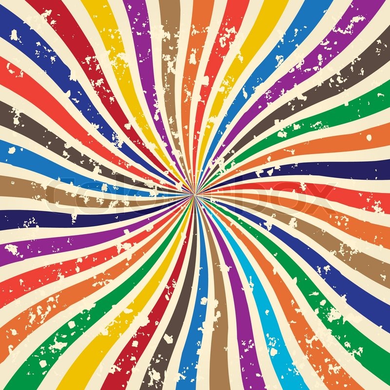 800x800 Vector Colored Retro Background Stock Vector Colourbox