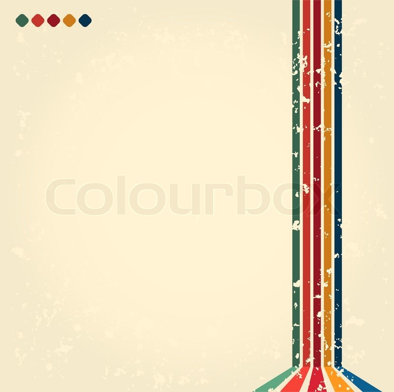 800x797 Vector Retro Background Stock Vector Colourbox
