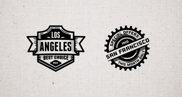 640x340 Promo Vector Retro Badges Vol2 Decorative Vectors Pixeden